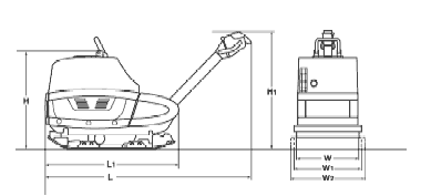 ����������� ���������� Bomag BPR 45/55 D 